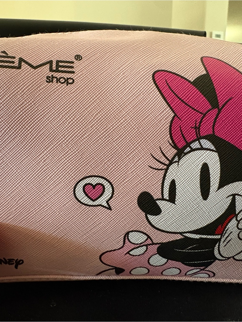 Disney Pink Makeup Bag with Mickey Tag - Picture 2 of 8